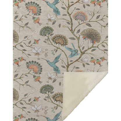 Hummingbirds 50" x 70" Throw Blanket