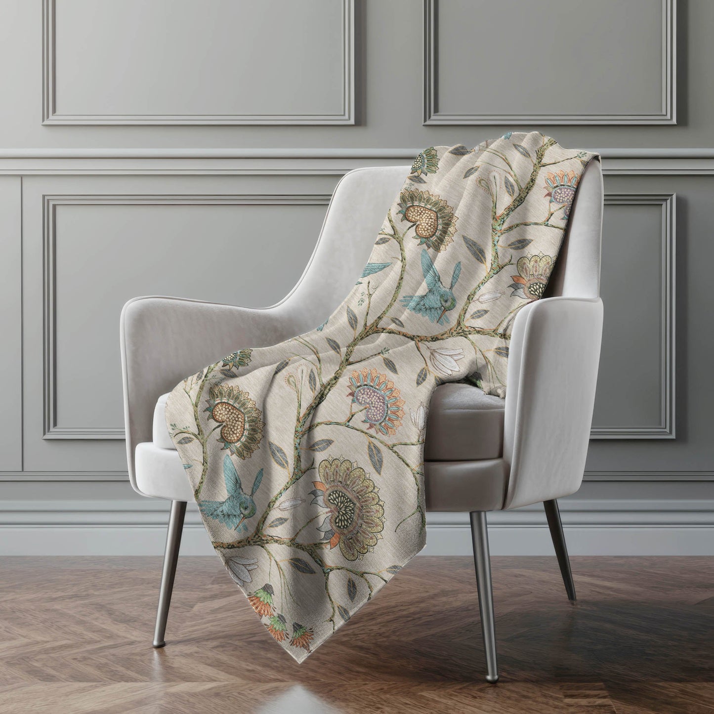 Hummingbirds 50" x 70" Throw Blanket