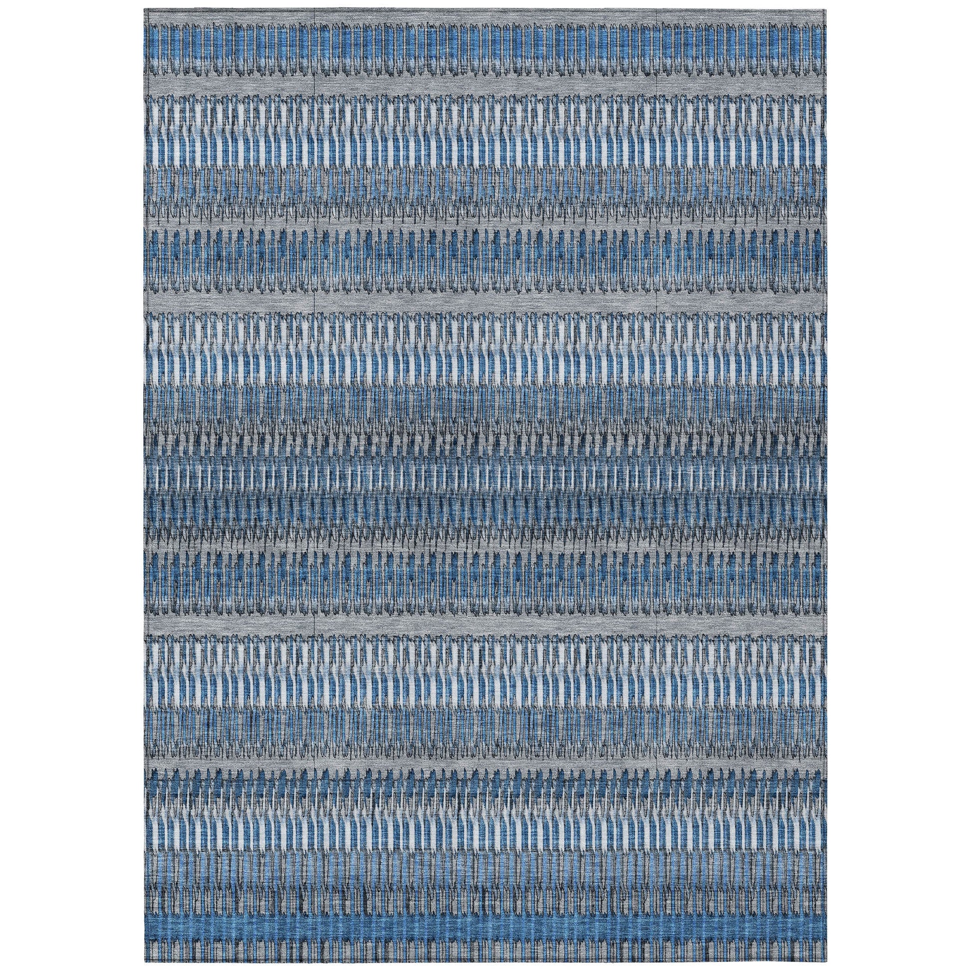 Addison Rugs Hushed Blue Washable Indoor-Outdoor Rug