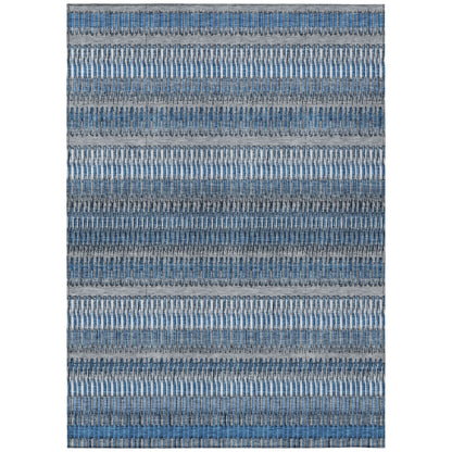 Addison Rugs Hushed Blue Washable Indoor-Outdoor Rug
