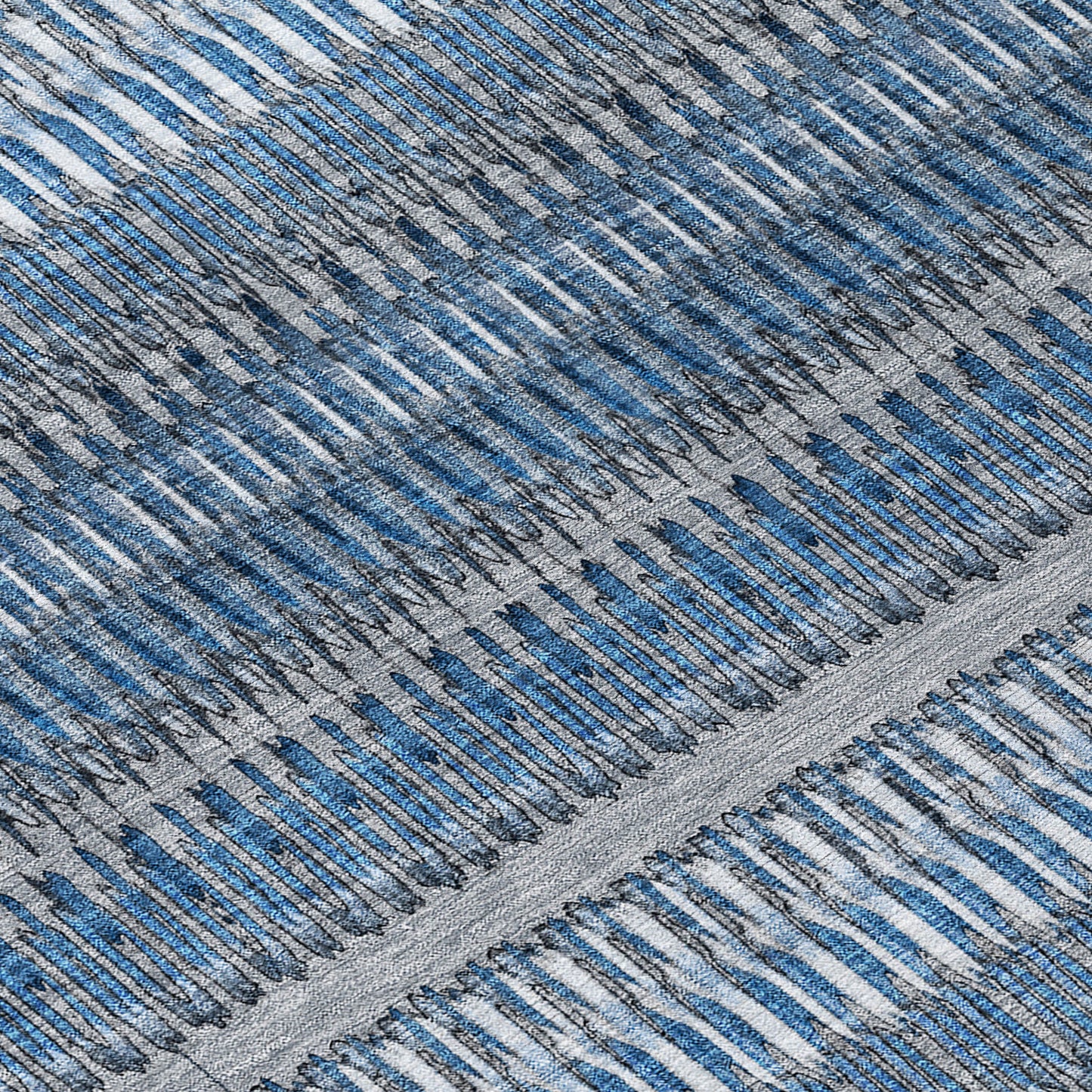 Addison Rugs Hushed Blue Washable Indoor-Outdoor Rug