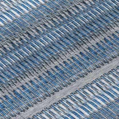 Addison Rugs Hushed Blue Washable Indoor-Outdoor Rug
