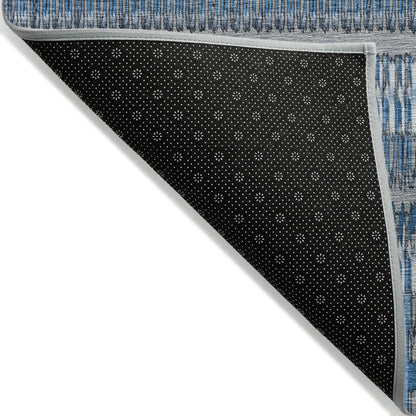 Addison Rugs Hushed Blue Washable Indoor-Outdoor Rug