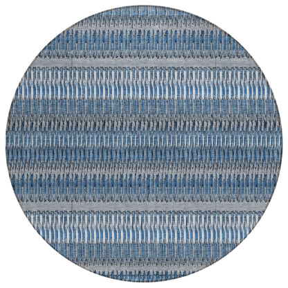 Addison Rugs Hushed Blue Washable Indoor-Outdoor Rug