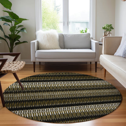 Addison Rugs Hushed Brown Washable Indoor-Outdoor Rug