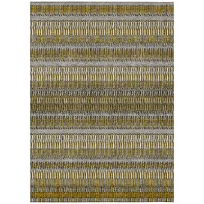Addison Rugs Hushed Coffee Washable Indoor-Outdoor Rug