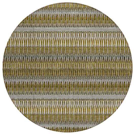 Addison Rugs Hushed Coffee Washable Indoor-Outdoor Rug