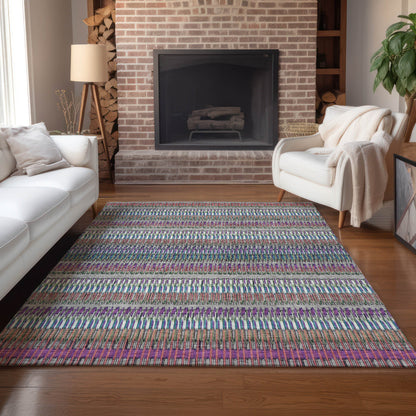 Addison Rugs Hushed Taupe Washable Indoor-Outdoor Rug