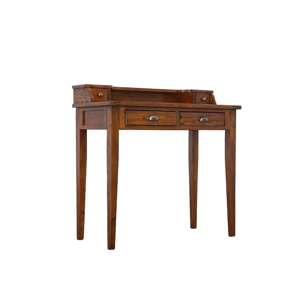 Lifestyle Four Drawers Bureau Writing Desk