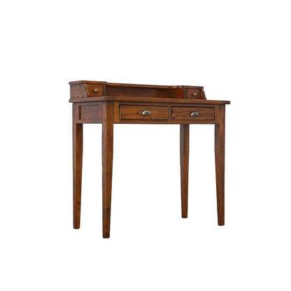 Lifestyle Four Drawers Bureau Writing Desk