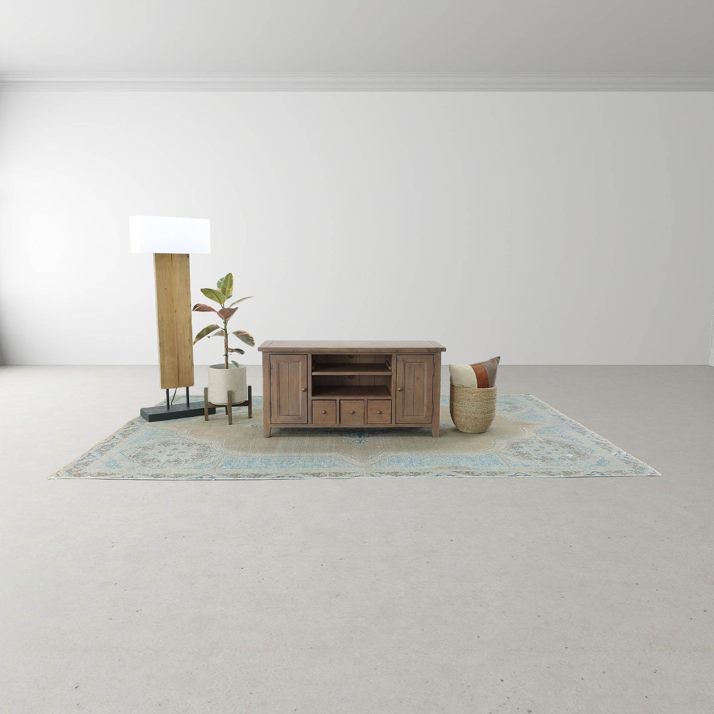 Irish Coast Wooden Media Center