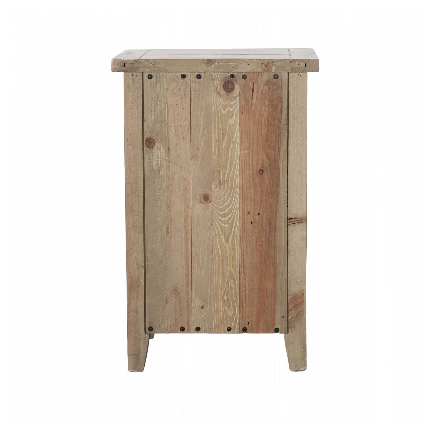 Irish Coast 3 Drawers Wood Nightstand