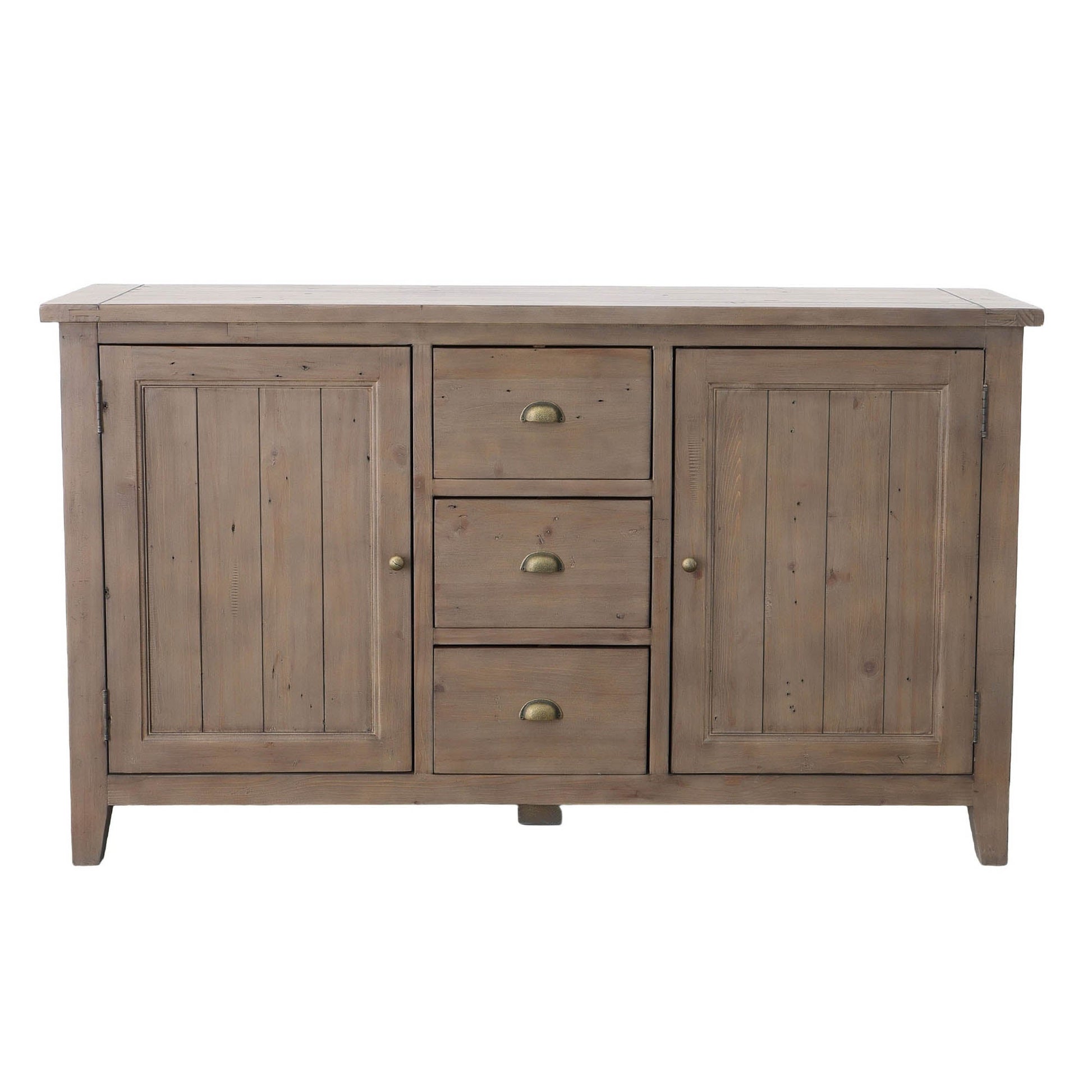 LH Home Irish Coast Three Drawers Wood Sideboard