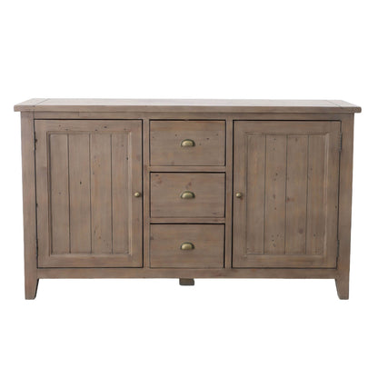 LH Home Irish Coast Three Drawers Wood Sideboard