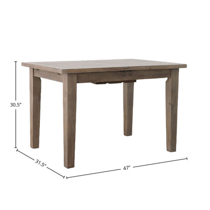 LH Home Irish Coast Extendable Dining Table