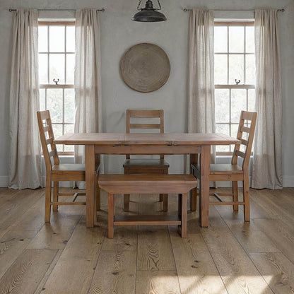 LH Home Irish Coast Extendable Dining Table