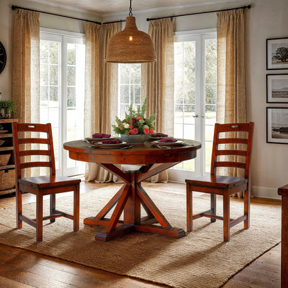 LH Home Irish Coast Hand-Hole Wooden Dining Chair