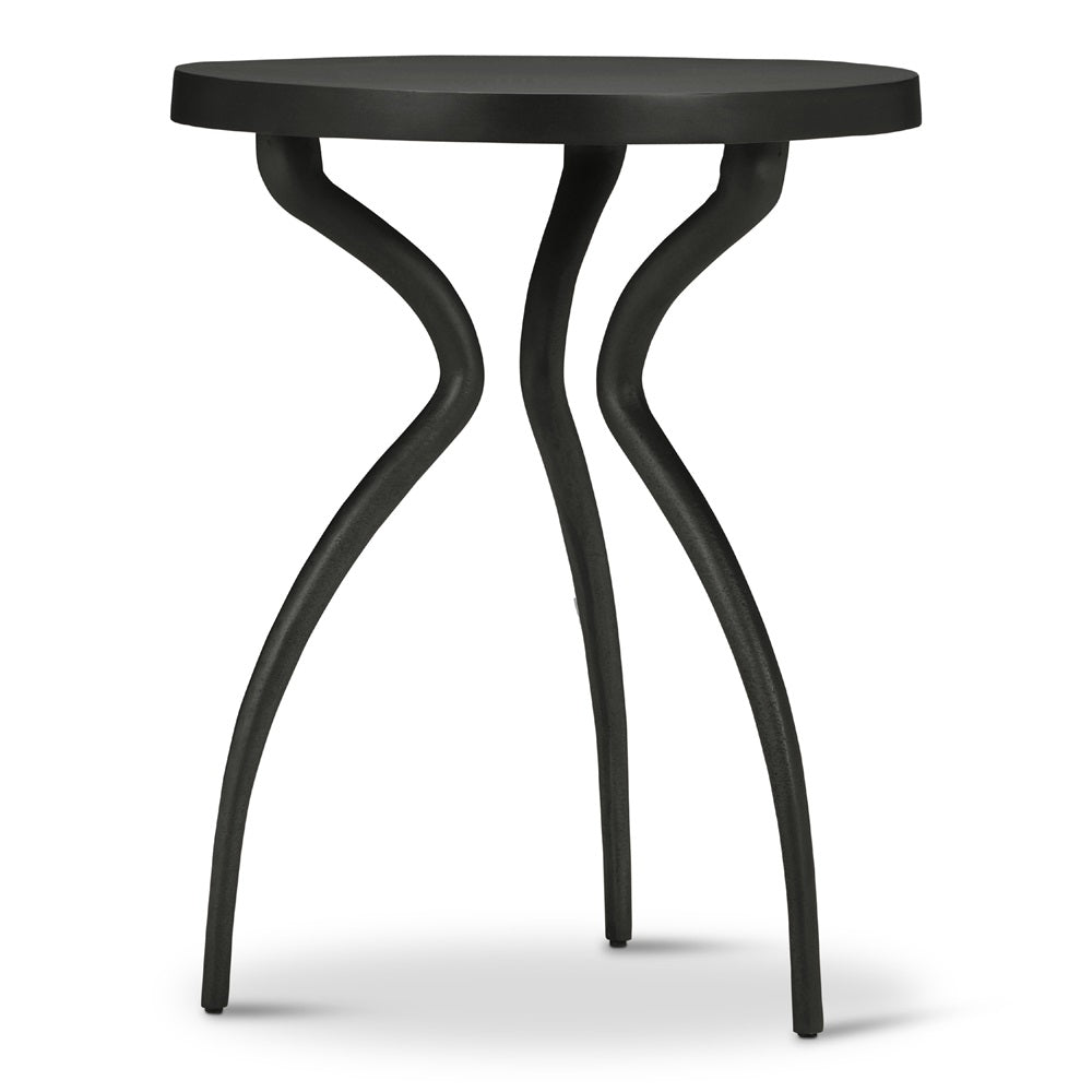 Sarp Aluminum Round End Table