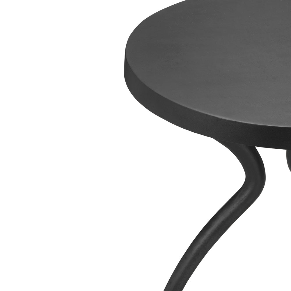 Sarp Aluminum Round End Table