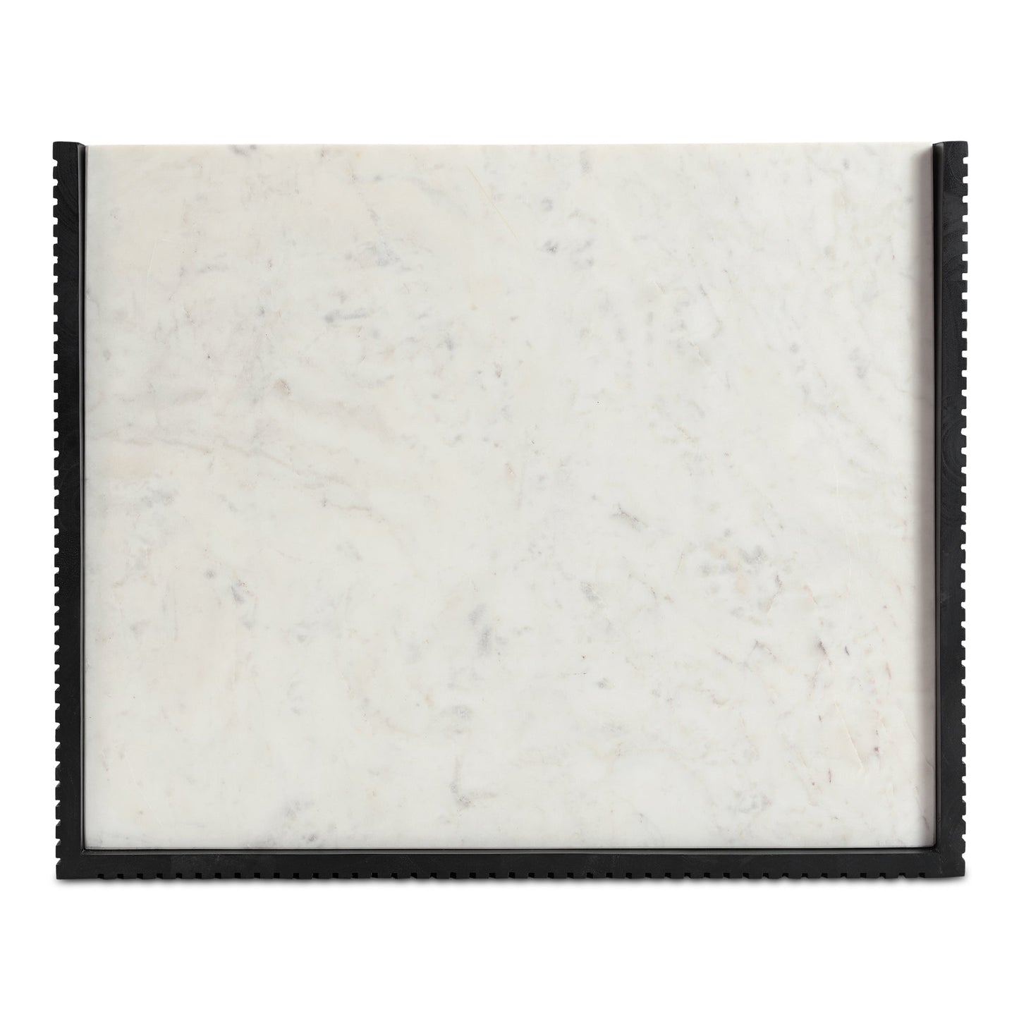 Carter Black Marble Top Nightstand