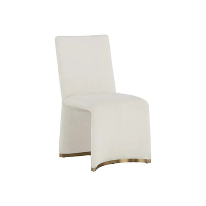 SUNPAN Iluka Fabric Armless Dining Chair 2PC