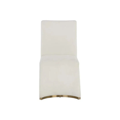 SUNPAN Iluka Fabric Armless Dining Chair 2PC