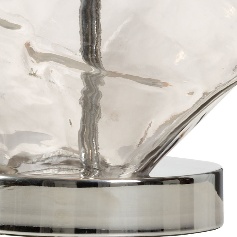 Wildwood Ice Smoked Glass Made Table Lamp
