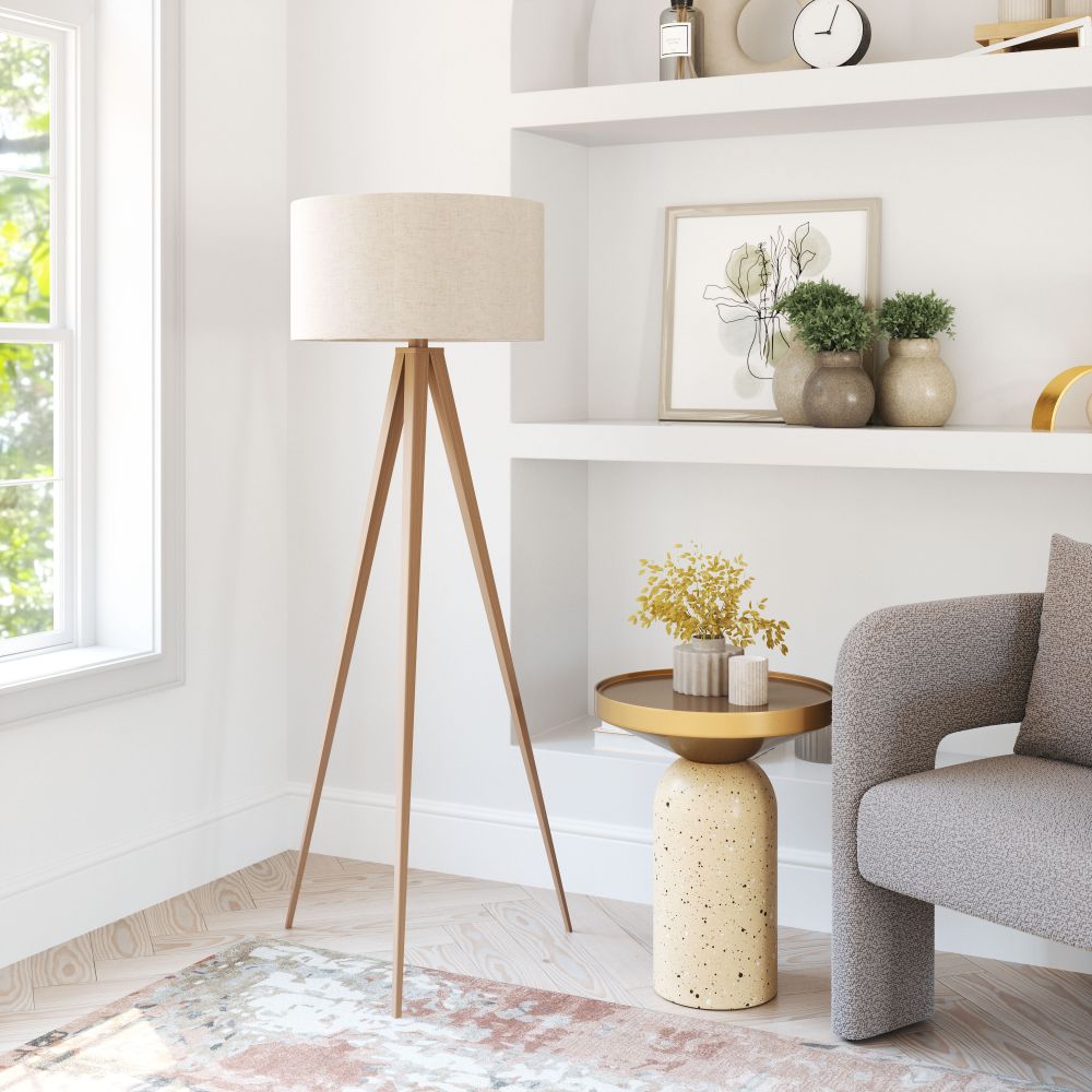Zuo Modern Imperial Steel Floor Lamp