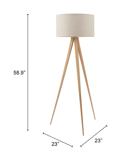 Zuo Modern Imperial Steel Floor Lamp