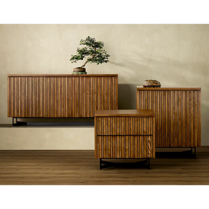 Indeo Morel Cabinet-Accent Cabinets-Currey & Co-Sideboards and Things