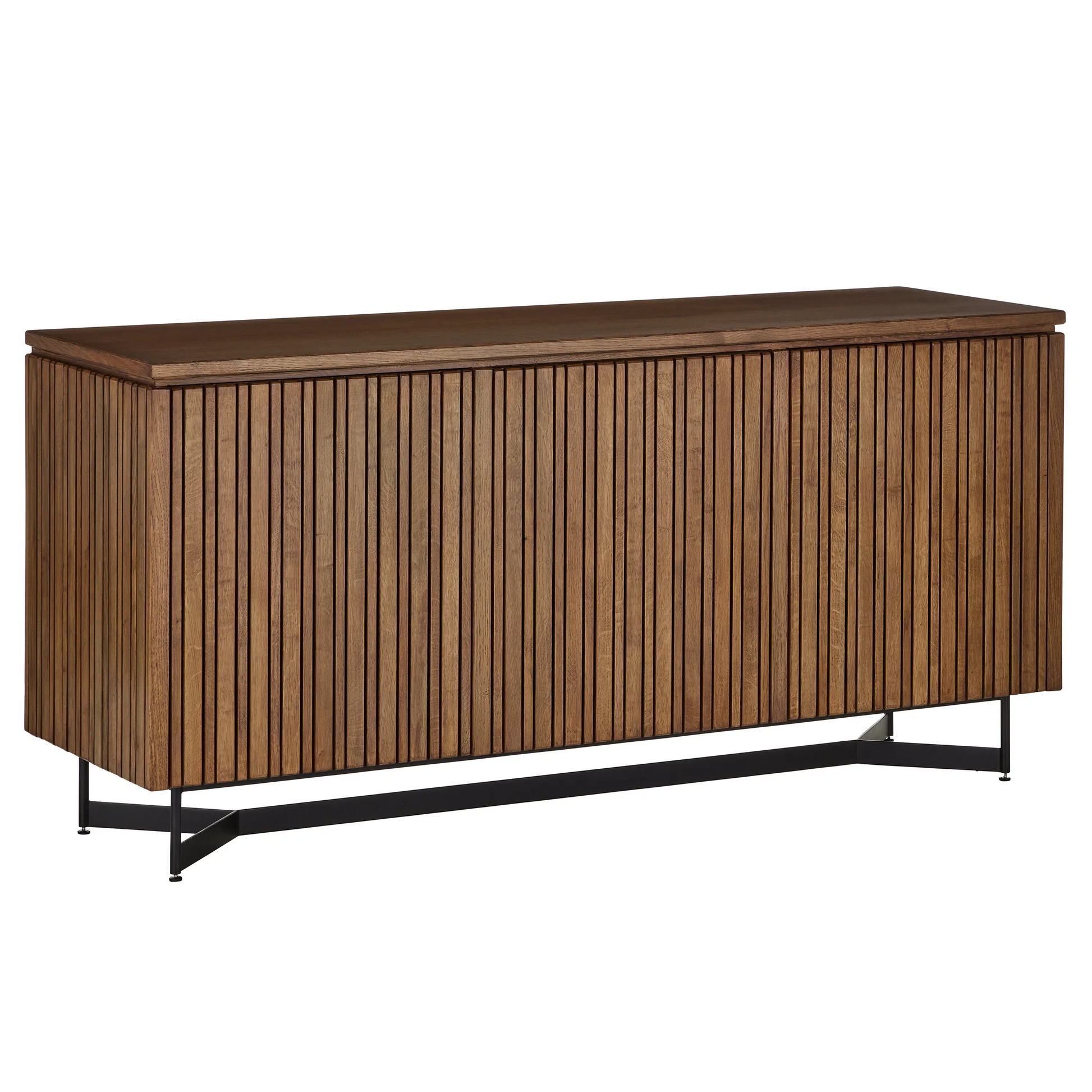 Indeo Morel Credenza-Sideboards-Currey & Co-Sideboards and Things