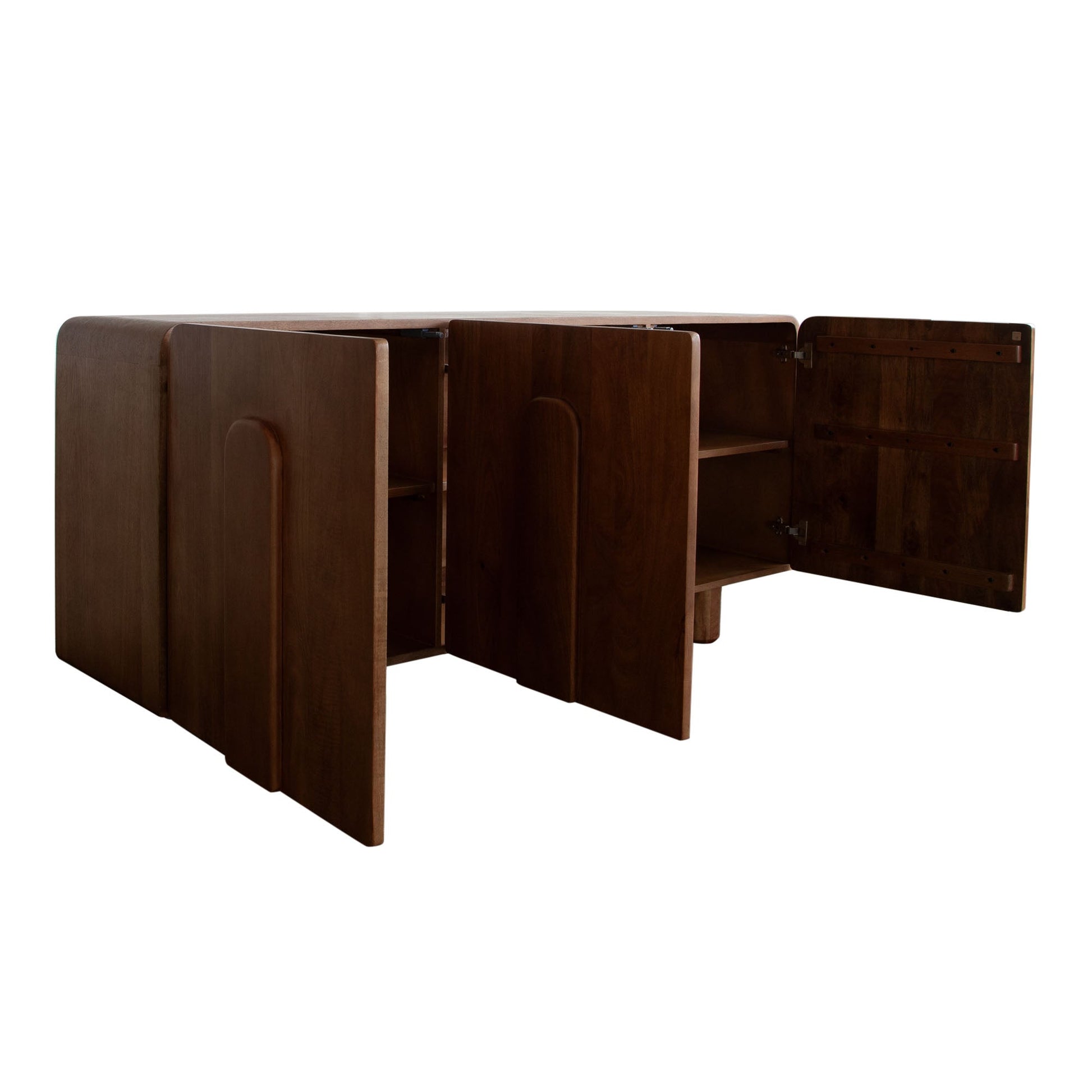 Diamond Sofa Indigo Three Doors Wood Sideboard