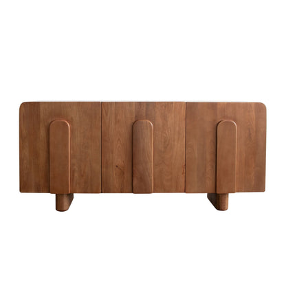 Diamond Sofa Indigo Three Doors Wood Sideboard