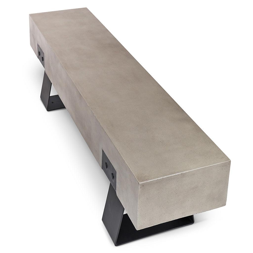 Industrial Fiber Reinforced Concrete Bench