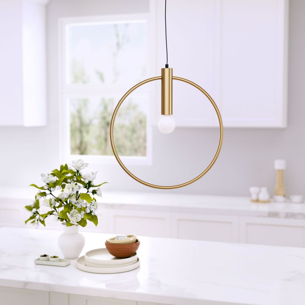 Zuo Modern Irenza Brass Ceiling Lamp