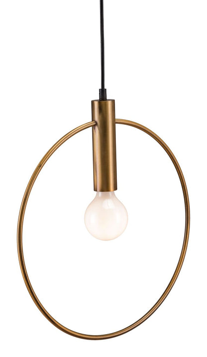 Zuo Modern Irenza Brass Ceiling Lamp