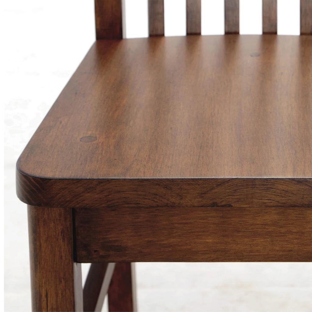 LH Home Irish Coast Slat Back Wooden Dining Chair 2PC