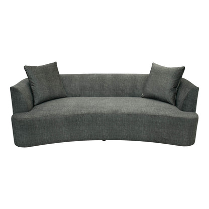 Isabella Dark Grey Fabric Modern Sofa