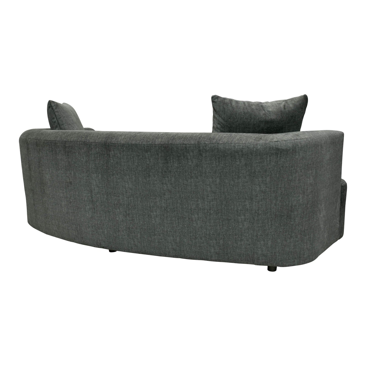 Isabella Dark Grey Fabric Modern Sofa