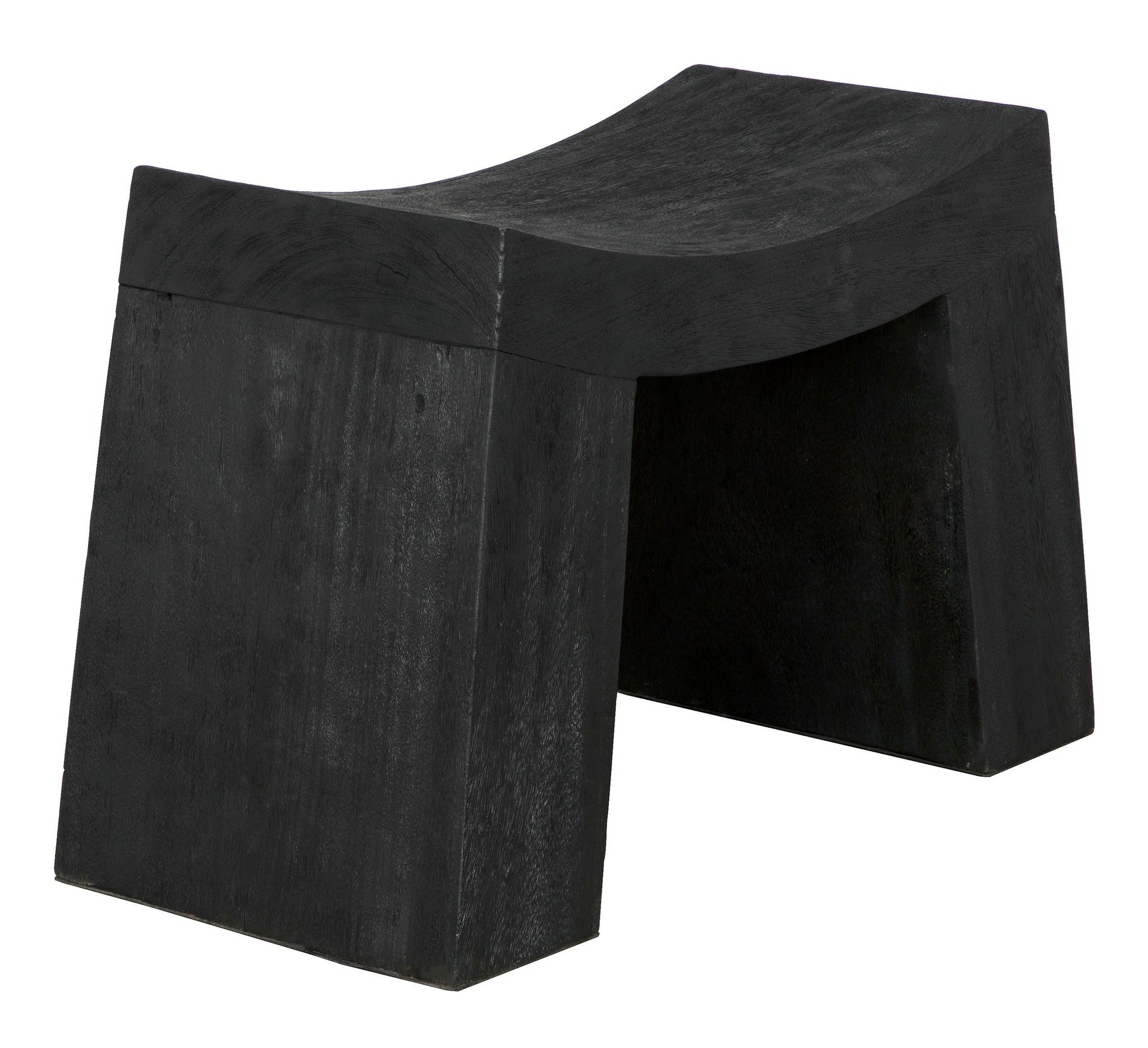 Ishiguro Stool-Poufs and Stools-Noir-Sideboards and Things