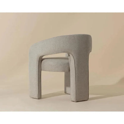 SUNPAN Isidore Fabric Dining Armchair