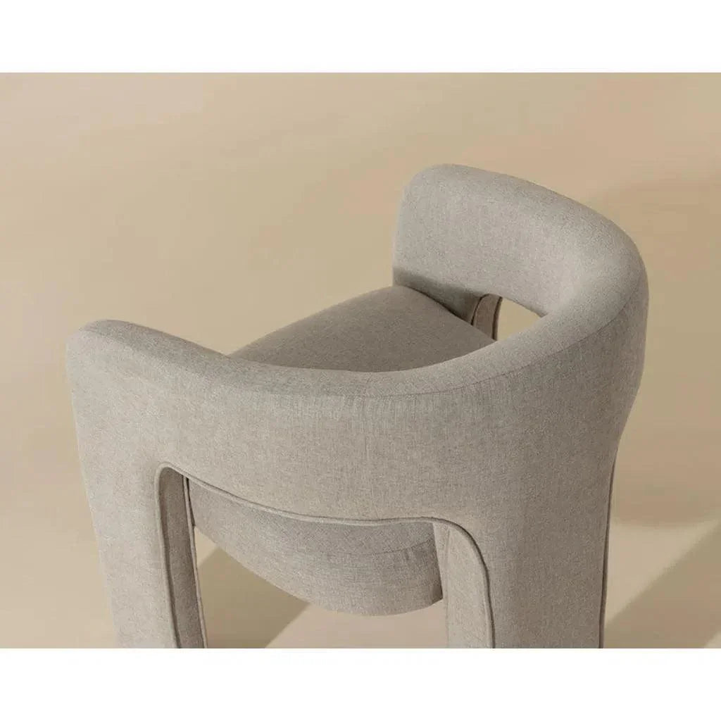 SUNPAN Isidore Fabric Dining Armchair