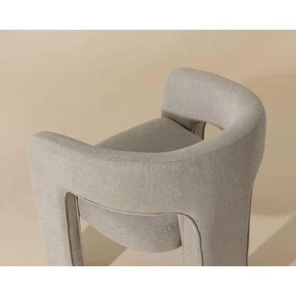 SUNPAN Isidore Fabric Dining Armchair