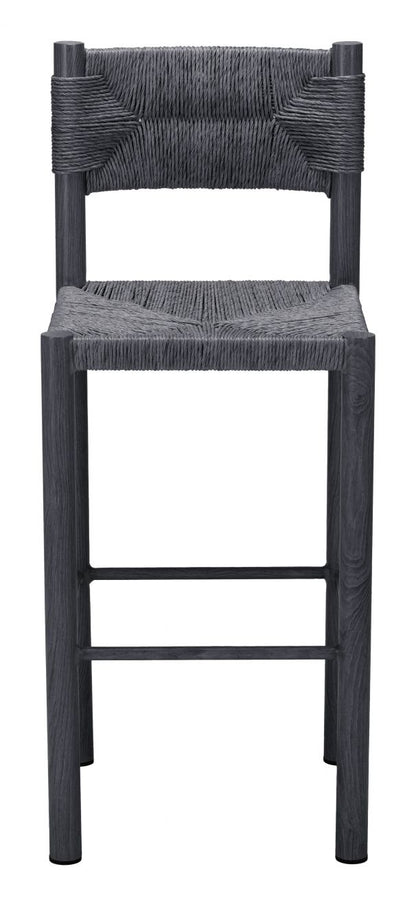 Zuo Modern Iska Aluminum Outdoor Barstool 2PC