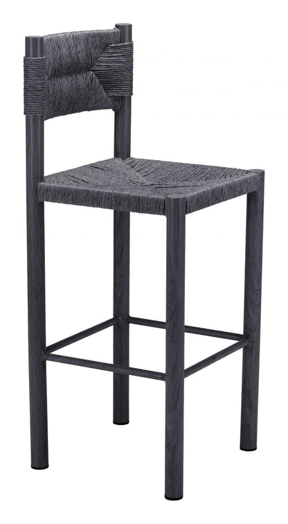 Zuo Modern Iska Aluminum Outdoor Barstool 2PC