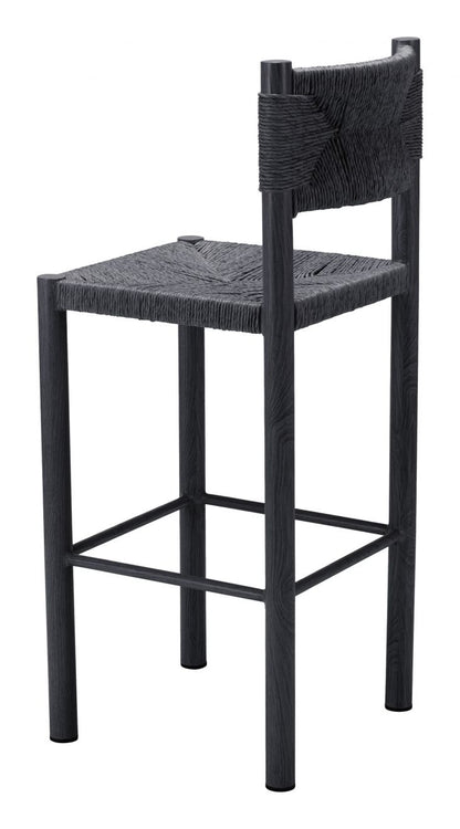Zuo Modern Iska Aluminum Outdoor Barstool 2PC