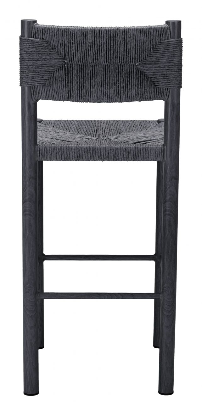 Zuo Modern Iska Aluminum Outdoor Barstool 2PC