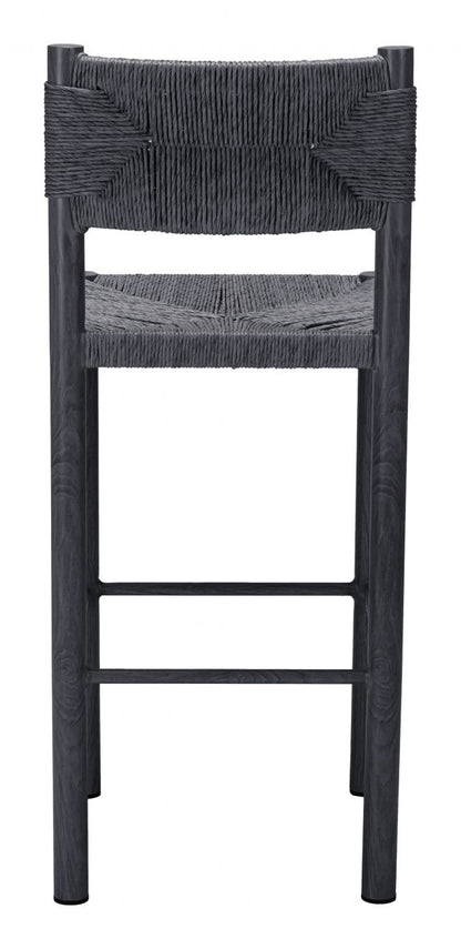 Zuo Modern Iska Aluminum Outdoor Barstool 2PC
