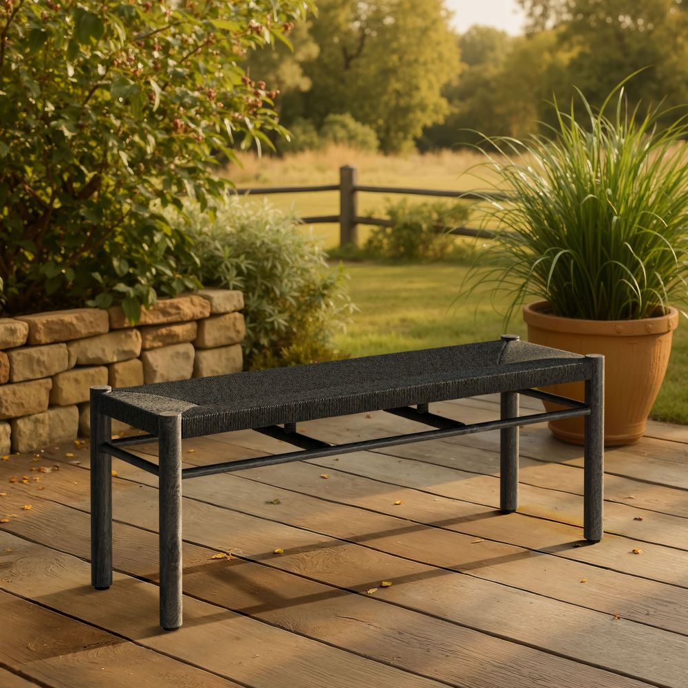 Zuo Modern Iska Aluminum Outdoor Bench