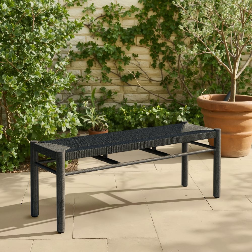 Zuo Modern Iska Aluminum Outdoor Bench